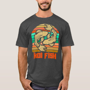 Koi Fish - Japanisch Nishikigoi Koi - Retro-Teich T-Shirt