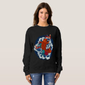 Koi Fish Japanisch Sweatshirt (Vorne ganz)