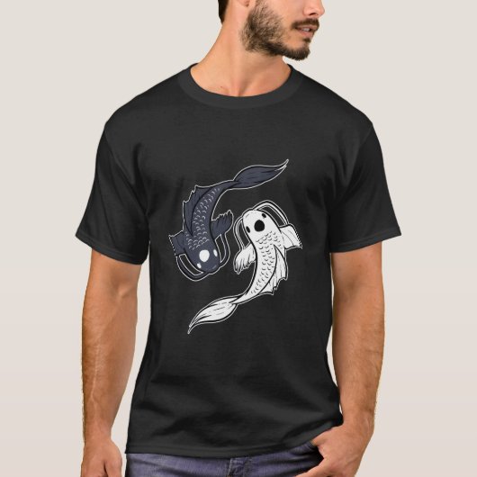 Koi Fish Japanisch T-Shirt (Vorderseite)