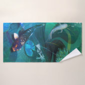 Koi Fish JOY OF KOI Badehandtuch (Badehandtuch)