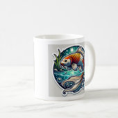 Koi Fish Kaffeetasse (VorderseiteRechts)