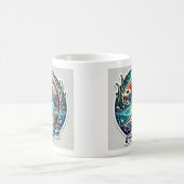 Koi Fish Kaffeetasse (Mittel)
