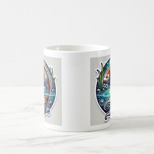 Koi Fish Kaffeetasse (Mittel)