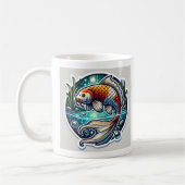 Koi Fish Kaffeetasse (Links)