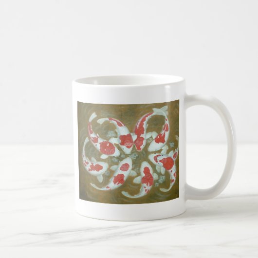 KOI FISH KAFFEETASSE (Rechts)