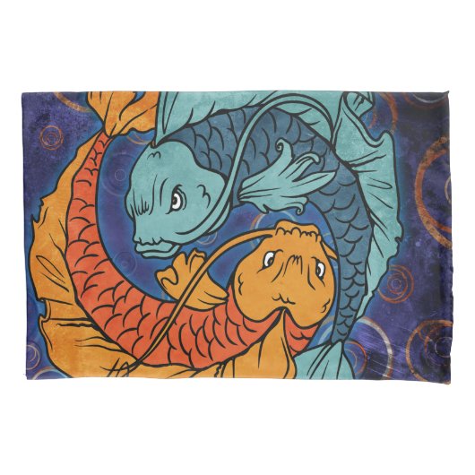 Koi Fish Kissenbezug (Vorderseite)