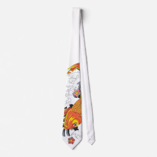 Koi fish krawatte