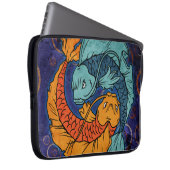 Koi Fish Laptopschutzhülle (Vorne Rechts)