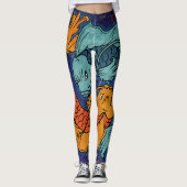 Koi Fish Leggings (Vorderseite)