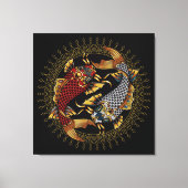 Koi Fish Leinwanddruck (Vorderseite)