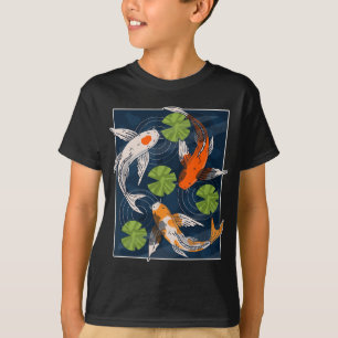 Koi Fish Lover Asian Carp Water Pond Anim T-Shirt
