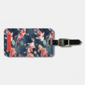 Koi Fish Luggage Tags Gepäckanhänger (Vorderseite horizontal)