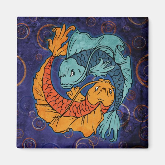 Koi Fish Magnet (Vorne)