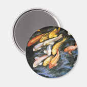 Koi Fish Magnet (Vorderseite/Rückseite)