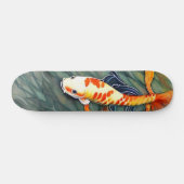 Koi Fish Malerei Japan Art Skateboard (Horizontal)