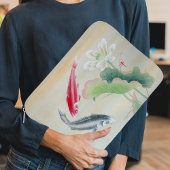 Koi Fish mit Lotus Laptopschutzhülle