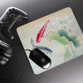Koi Fish mit Lotus Mousepad