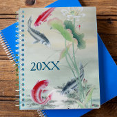 Koi Fish mit Lotus Planer