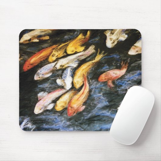 Koi Fish Mousepad (Mit Mouse)
