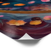 Koi Fish no 2 Glossy Poster (Ecke)