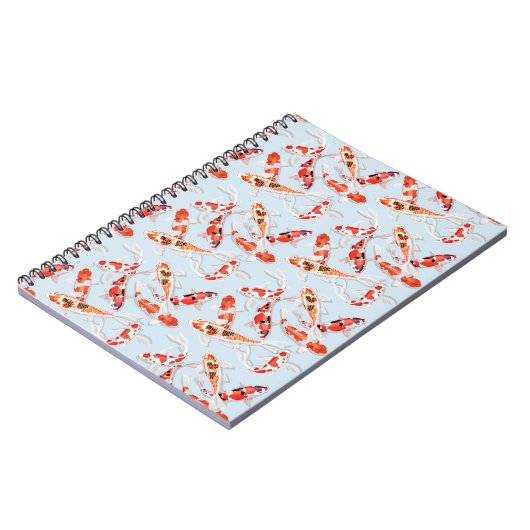 Koi fish notizblock (Linke Seite)