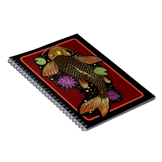 Koi Fish Notizblock (Rechte Seite)