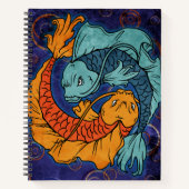 Koi Fish Notizblock (Vorderseite)