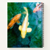 Koi Fish Notizblock (Rückseite)