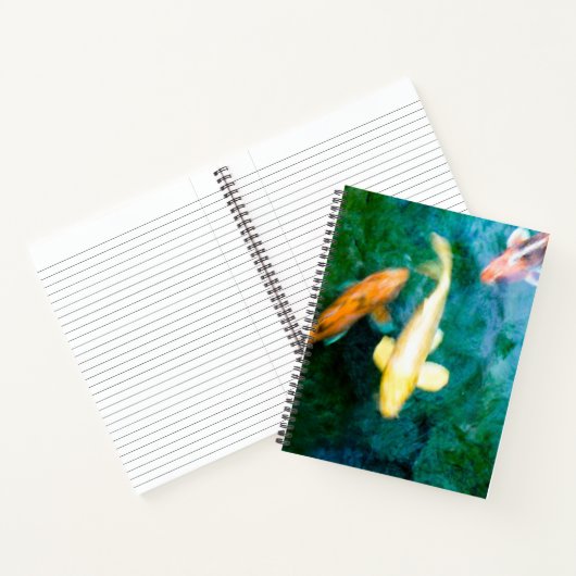 Koi Fish Notizblock (Innenseite)