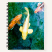 Koi Fish Notizblock (Vorderseite)