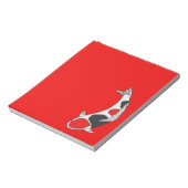 Koi Fish Notizblock (Rotiert)