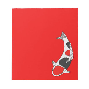 Koi Fish Notizblock