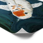 "Koi" Fish Oil Reproduction Art Print Poster (Ecke)