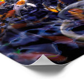 KOI FISH OVER FLOWING POSTER (Ecke)