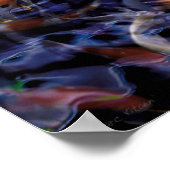 KOI FISH OVER FLOWING POSTER (Ecke)