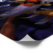 KOI FISH OVER FLOWING POSTER (Ecke)