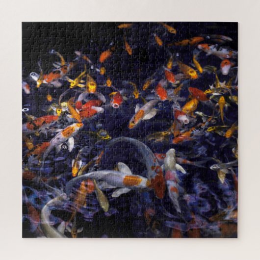 KOI FISH OVER FLOWING PUZZLE (Vertikal)