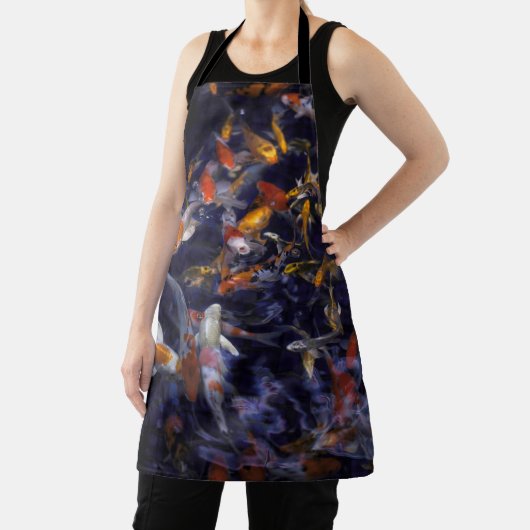 KOI FISH OVER FLOWING SCHÜRZE (InSitu)