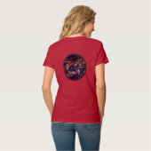 KOI FISH OVER FLOWING T-Shirt (Rückseite Vollansicht)