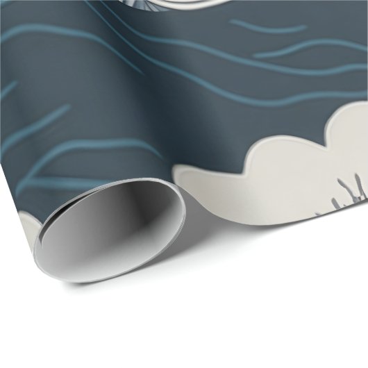 Koi Fish Pattern Geschenkpapier (Rolleneckpunkt)