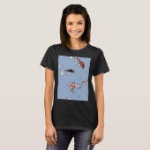 Koi Fish Pattern Phone Case T-Shirt (Vorne ganz)