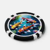 Koi Fish Poker Chips (Einzeln)