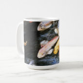 Koi Fish Pond Art Malerei Tasse (Vorderseite Links)