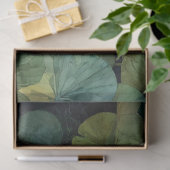 Koi Fish Pond Lily Pads Seidenpapier (Geschenk)