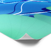 Koi Fish Pond Poster (Ecke)