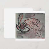 Koi Fish Postacrd Feiertagskarte (Vorne/Hinten)