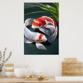 Koi Fish Poster (Küche)