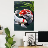 Koi Fish Poster (Heimbüro)