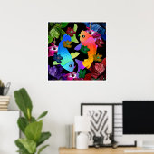 Koi Fish Poster (Heimbüro)