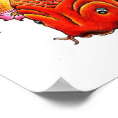 Koi Fish Poster (Ecke)